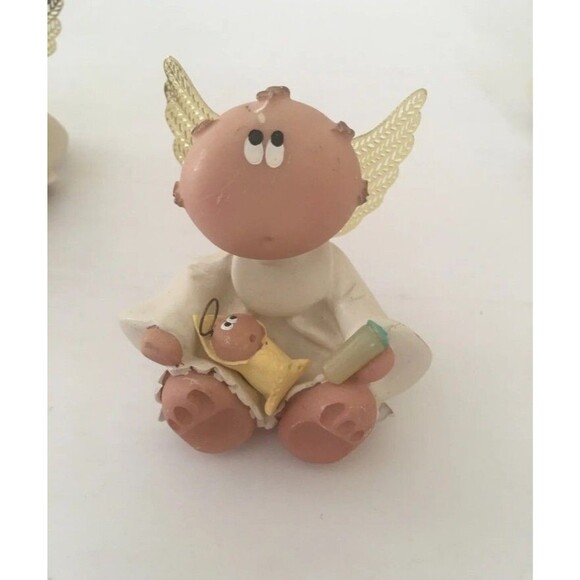 Lot Of 6 Angel Cheeks by Kirks 2001 “Baby” 2.5" Figurines - Picture 4 of 7